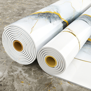 Adhesivo de <span class=keywords><strong>Pared</strong></span> 3D Efecto Mármol Impermeable, Paneles de Espuma <span class=keywords><strong>para</strong></span> Paredes de Cocina y Baño - Product Image 4