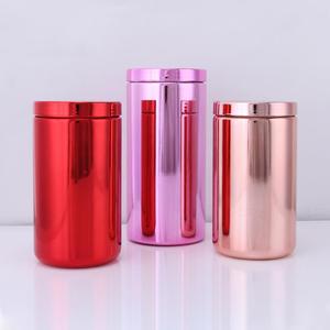 Botella <span class=keywords><strong>de</strong></span> HDPE <span class=keywords><strong>de</strong></span> fibra <span class=keywords><strong>de</strong></span> <span class=keywords><strong>carbono</strong></span> con tapa Tarro <span class=keywords><strong>de</strong></span> plástico cromado para fibra dietética y tarros <span class=keywords><strong>de</strong></span> polvo alimenticio 900ml - Product Image 1