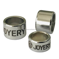 Bandes de jambe de perroquet en acier inoxydable de haute qualité de 11mm anneaux d'oiseaux pour perroquets