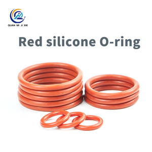 Nhà máy trực tiếp Chất lượng cao độ đàn hồi tốt 60 bờ một màu đỏ Silicone vmq <span class=keywords><strong>O</strong></span>-<span class=keywords><strong>ring</strong></span> <span class=keywords><strong>O</strong></span> vòng con dấu - Product Image 2