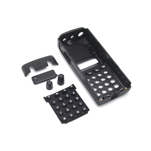 Vente en gros <span class=keywords><strong>de</strong></span> <span class=keywords><strong>pièces</strong></span> remplaçables pour interphone, couvercle <span class=keywords><strong>de</strong></span> boîtier avant noir avec bouton <span class=keywords><strong>de</strong></span> clavier complet pour <span class=keywords><strong>Kenwood</strong></span> TK378 TK378G TK278G TK388G - Product Image 5