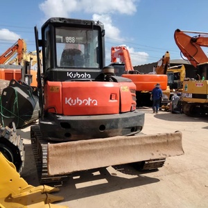 รถขุด 5 ตัน รุ่น KX057 U55 สำหรับงานจัดสวน ขุดดินในสวนผลไม้ รถขุด KX165-5 KX163 รุ่น 165-5 KX165 ทนทานเป็นพิเศษ - Product Image 5