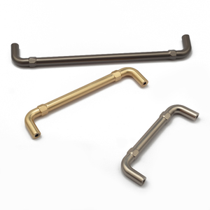 Thiết Kế Mới Tủ Tủ Kéo Hợp Kim Kẽm Brass Brushed Tủ Bếp Xử Lý Phần Cứng Kéo Hình Ngăn Kéo Xử Lý - Product Image 2