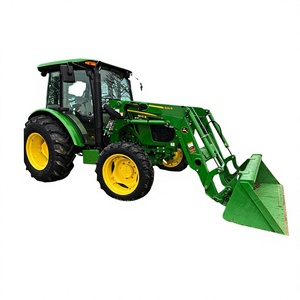 รถแทรกเตอร์อเนกประสงค์รุ่น JD 5075E กำลัง 75 แรงม้า โดดเด่นด้วยความสามารถในการทำงานหนักด้วยเครื่องตักด้านหน้า - Product Image 1