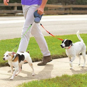 Nueva Correa 3M para dos perros, cuerda de tracción de doble cabeza automática para dos perros, doble cabeza de plomo de correa, suministros para perros - Product Image 6