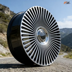 Cerchi in Lega di Alluminio Forgiati Personalizzabili 17-22 Pollici Neri con Finitura Lavorata per Mercedes AMG Lincoln Navigator <span class=keywords><strong>Range</strong></span> <span class=keywords><strong>Rover</strong></span> - Product Image 1