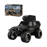 Voiture RC tout-terrain miniature en alliage MILI 1:64 avec caméra FPV, télécommande 2.4G, transmission vidéo en temps réel, jouet pour hobby