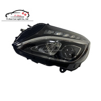 Pour Mercedes-Benz Classe C, lentille de phare LED C205 2014 2015 2016 2017 2018, phare d'origine C180 C200 C260 C300 Benz W205