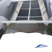 Bateau gocapes en aluminium, Double cabine, coque V, pour moto, b270, 270/300cm, 9 pieds