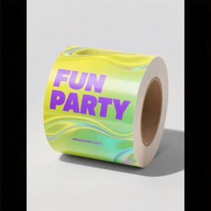 Custom Printed Laminated Waterproof Eco-friendly Adhesive Vinyl PVC <b>Logo</b> <b>Stickers</b> for Cosmetic Eye Cream Custom Shapes & Sizes - Product Image 4