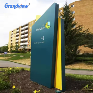 Waterproof Advertising Pylon <strong>Sign</strong> for Business Gas Station Customized Design Pylon <strong>Sign</strong> <strong>Way</strong> Finding Directional Pylon <strong>Sign</strong> - Product Image 3