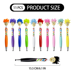Doll Head for Screen Ballpoint <b>Pen</b> with 1.0mm Tip Black Ink Customizable Logo - Product Image 2
