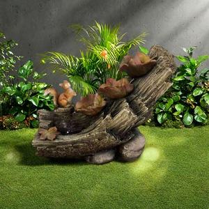 Gran oferta estatua de perro de resina con fuente de agua de carrito de jardín Artificial para decoraciones de casa, hotel o centro comercial - Product Image 3