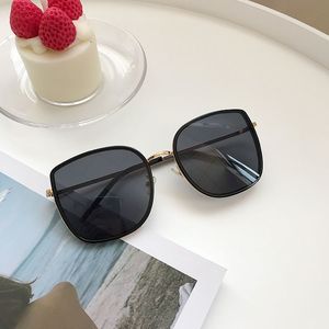 Fashion Retro White Metal <b>Large</b> <b>Frame</b> UV400 Protection Outdoor Luxury Unisex Sunglasses - Product Image 6