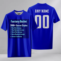 Maillot de Football Personnalisé Original T-Shirt d'Équipe 100% Polyester Léger Séchage Rapide Éco-Responsable Respirant Unisexe Adulte