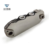 Refroidisseur d'huile moteur OEM 8-97334100-1 pour excavatrice Isuzu 4HK1, pièces d'échangeur de chaleur en aluminium