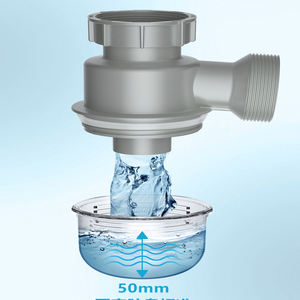 Vendita calda SUS304 lavabo posteriore doppio lavello coperchi di scarico filtro tubo flessibile tubo di fognatura tubo di plastica con tubo di scarico flessibile del <span class=keywords><strong>lavandino</strong></span> - Product Image 4