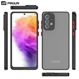 Coque de téléphone portable transparente mate givrée antichoc avec bordure colorée en TPU+PC pour A73 A53 <span class=keywords><strong>A33</strong></span> A13 <span class=keywords><strong>A23</strong></span> - Ventes flash - Product Image 2