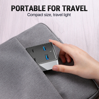 Hub USB 3.2 Gen 2 10Gbps, hub Sipolar 4 ports avec entrée d'alimentation Type-C, pour ordinateur portable MacBook Pro/Air