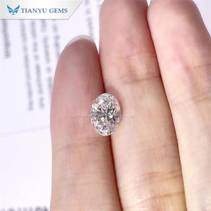 Tianyu Gemstone 30% de réduction diamants en vrac à feu gratuit coupe ovale CVD--1.54CT diamant cultivé en laboratoire avec certificat IGI gratuit - Product Image 4