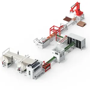 New Upgrade Automatic High Speed Paper Towel Production Line Automatic Tissue Production Line