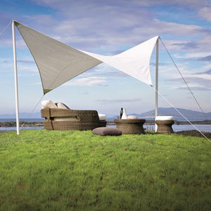 سرير نهاري من الراتان البلاستيكي في جميع الأحوال الجوية من PE للحدائق الخارجية ، خوص الفناء ، كراسي الاستلقاء للفنادق والفيلات - Product Image 5