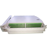 Panneau de brassage à fibres optiques coulissant de type tiroir pour montage en rack, 12, 24, 36, 48, 72, 96, 144 cœurs