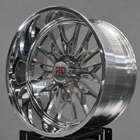 Rines de Auto Forjados Personalizados 5x127 5x5.5 6x139.7 8x170 6x135 8x6.5 8x180 Pulidos 20x10 22x10 22x12 24x12 24x14J
