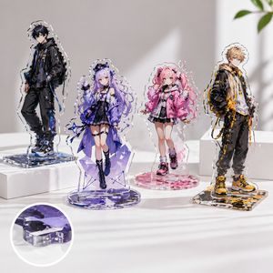 Customized transparent acrylic keychains <b>creative</b> K-pop commemorative <b>gifts</b> set - Product Image 4