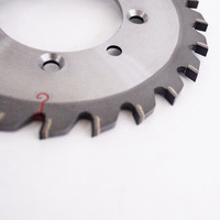 LEITZ Lame de scie à rainurer industrielle personnalisée, simple/ajustable, haute vitesse, pour le travail du bois, PCD/TCT, pour panneaux de table de scie à onglets en MDF bilaminé