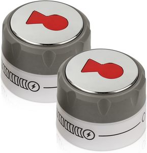 91538 manopole di comando illuminate per le griglie di 400/600 della sommità di Weber prodotte 2012 anni e successivamente sostituisce E-470/670 S-460/470/660/670 - Product Image 3