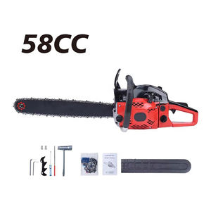 アクシオン SCN58 58cc ガソリンチェーンソー 20インチバー プロ仕様 2ストローク 防振 2.4KW 樹木伐採 林業用 - Product Image 2