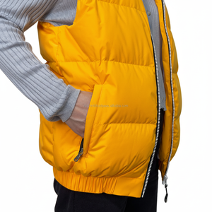 Gilet matelassé premium pour homme, vêtement d'extérieur sans manches chaud et matelassé pour l'hiver et les tenues décontractées - Product Image 1