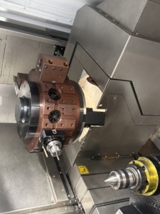 HANSUN Factory Direct Sale Medium Duty Double Spindle CNC Lathe Live Tools Horizontal Slant Bed Structure Twin CNC Machine - Product Image 4