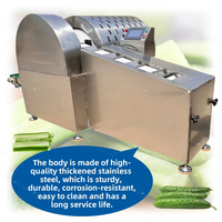 Commerciële groente- en fruit-snijmachine voor komkommers, elektrische groentesnijder