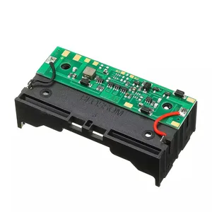 Chargeur UPS 5V/6V/9V/12V, batterie Lithium 18650 avec carte intégrée, Module rehausseur simple et double batterie