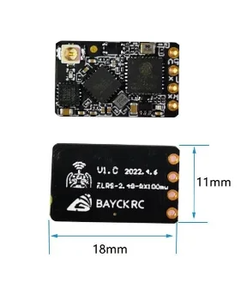 BAYCK ELRS 915MHz/2.4GHz NANO Pro avec antenne de type T noire, prend en charge la mise à niveau WiFi pour drone FPV RC de course - Product Image 6