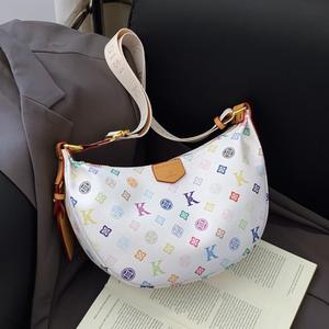 Bolsos de mano de lujo para mujer, de piel auténtica de vaca, bolso cruzado para mujer, carteras de cuero de moda para hombre - Product Image 1