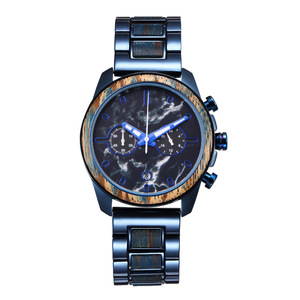 Orologio di Alta Gamma con Cassa <span class=keywords><strong>in</strong></span> Acciaio Inossidabile Effetto <span class=keywords><strong>Legno</strong></span> <span class=keywords><strong>e</strong></span> <span class=keywords><strong>Pietra</strong></span>, Montre Homme, Prezzo per Uomo - Product Image 2