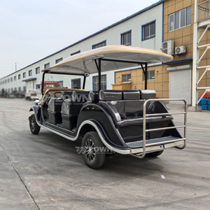 Carro Eléctrico de Estilo Retro Europeo para Turismo, con Capacidad para 4-8 Pasajeros, Alimentado por Litio, para Villas y Parques de Atracciones - Product Image 3