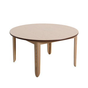 Tavolo Rotondo di Lusso in Legno per Bambini, per Soggiorno, Patio, Giardino, Hotel - per Arredamento Esterno e Domestico - da Lagos - Product Image 1