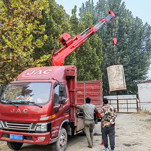 شاحنة عالية الجودة محمولة مع دوران ناتئ ورافعة كهربائية - Product Image 4