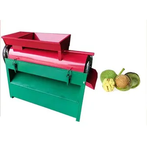 Hot sale Green Walnut Peeler Sheller Machine Fresh walnut peeling and cleaning Machine Green Walnut Peeling Machine