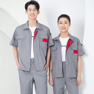 Summer <b>Jacket</b> Top Pant Work Suit Workwear Working Uniform Safety Suits Factory <b>Workers</b> Labor Work Clothes - Product Image 6