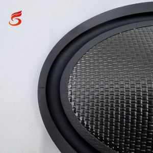 Chất lượng cao Loa xe hơi các bộ phận nón giấy ép cao su cạnh PP Loa nón - Product Image 6