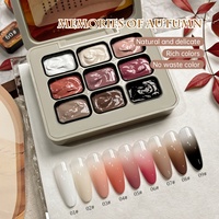 XEIJAYI Vernis à ongles gel UV Nouveau populaire 9 couleurs Fournitures pour ongles en gel Sans HEMA ni TPO Norme européenne Vente en gros usine OEM ODM