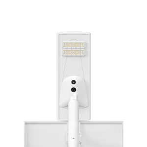 Lampadaire LED solaire extérieur double en aluminium avec caméra CCTV 2MP IP65, détecteur de mouvement, garantie 3 ans FL-YTH-KM2B-2 IP65 résistant aux intempéries - Product Image 2