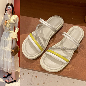 Sandales gladiateur peep toe pour femme 2026 avec semelles épaisses antidérapantes et amorti doux pour l'été - Product Image 1