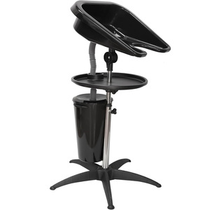 Bac à shampoing portable Wally Beauty, écologique, étanche, avec réservoir d'eau électrique et savon, pour salon de coiffure et barbier - Product Image 6