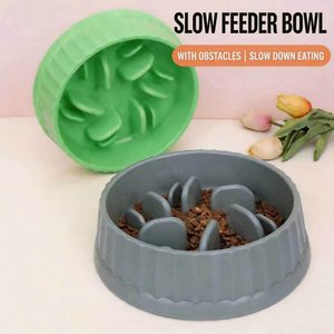 Tazón de Alimentación Lenta <span class=keywords><strong>para</strong></span> Perros Pequeños, Antideslizante, de PP, Previene la Bloqueo de Alimentos, <span class=keywords><strong>para</strong></span> <span class=keywords><strong>Bulldog</strong></span> <span class=keywords><strong>Francés</strong></span>, Pug, Dachshund, Cachorros y Perros Mayores, MOQ 10 - Product Image 5